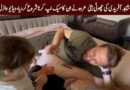 Shahid Afridi’s daughter Urwa doing Afridi’s make-up – Video went viral